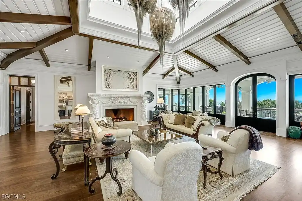 $27 Million Breathtaking Gulf-Front Mansion with 245 Feet Beachfront on Sanibel’s Prestigious Gold Coast 8 Luxury beachfront estate on Sanibel Island with Gulf views, private pool, outdoor kitchen, and direct beach access on prestigious Gold Coast