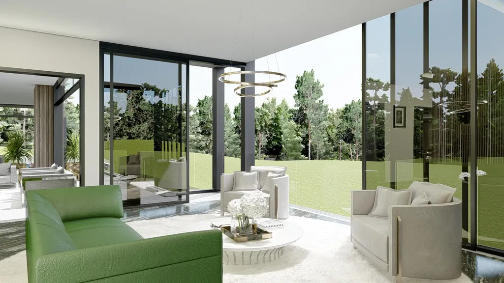 4982 Steyn City House by JK Designs Architects, A Striking Composition of Glass, Steel, and Light 8 4982 Steyn City 51 result 1