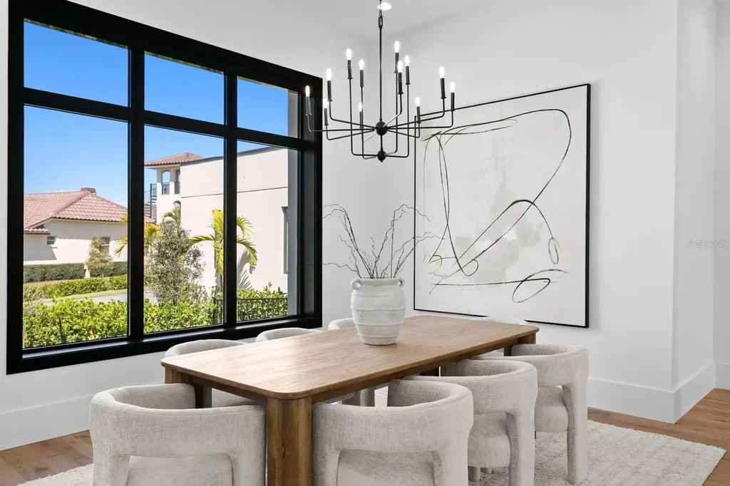 $8.95M Spectacular Waterfront Estate in Saint Petersburg Showcasing Ultimate Gulf-Access Luxury Living 15 Luxury waterfront exterior of 500 Barcelona Dr, a premier home in Saint Petersburg for sale with private dock