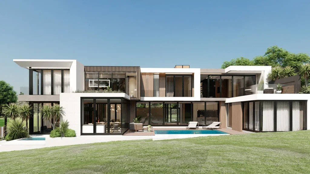 5334 Midstream Ridge House by JK Designs Architects, A Radiant Courtyard Home Where Timber Screens and Glass Define Contemporary Elegance 3 5334 Midstream Ridge House by JK Designs Architects, A Radiant Courtyard Home Where Timber Screens and Glass Define Contemporary Elegance