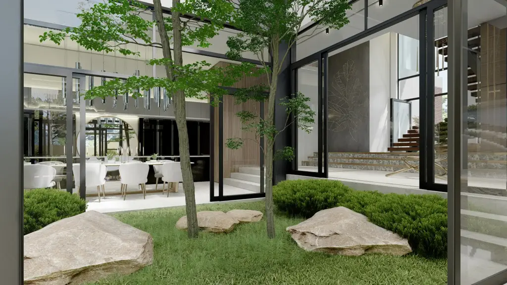 5341 Midstream Ridge House, A Contemporary Residence of Elegant Lines and Layered Spaces 6 5341 Midstream Ridge House, A Contemporary Residence of Elegant Lines and Layered Spaces