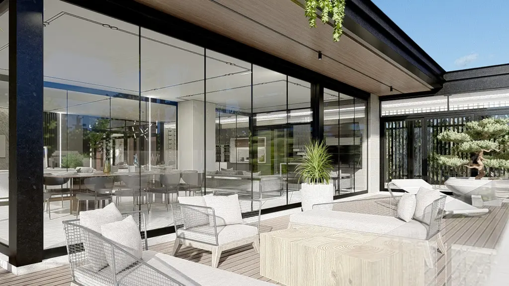 866 The Hills House by JK Designs Architects, A Sculptural Multi-Level Residence Defined by Angled Forms and Glass 9 866 The Hills House by JK Designs Architects, A Sculptural Multi-Level Residence Defined by Angled Forms and Glass