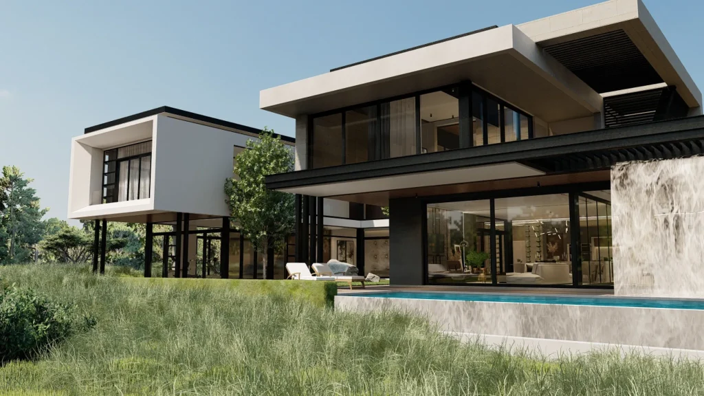 866 The Hills House by JK Designs Architects, A Sculptural Multi-Level Residence Defined by Angled Forms and Glass 3 866 The Hills House by JK Designs Architects, A Sculptural Multi-Level Residence Defined by Angled Forms and Glass