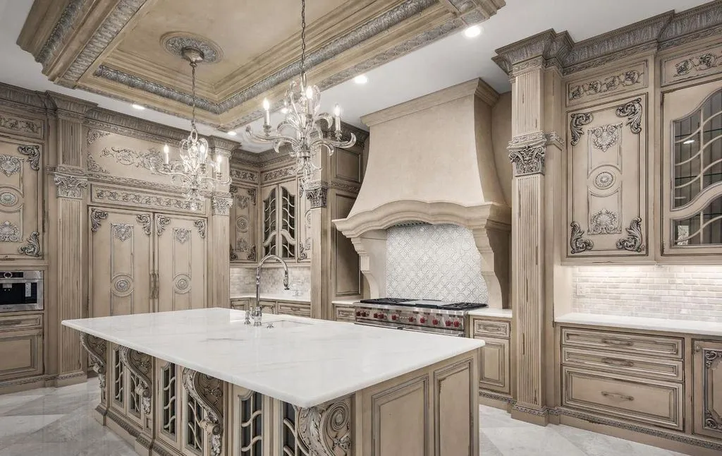 Magnificent Virginia Estate Built with Extraordinary Craftsmanship Lists for $35 Million 14 9412 Mafi Ct Exceptional Virginia Estate Showcasing World Class Architecture 12