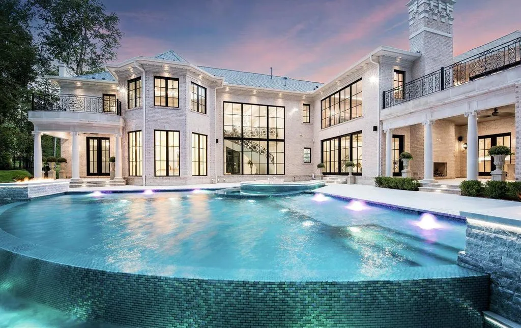 Magnificent Virginia Estate Built with Extraordinary Craftsmanship Lists for $35 Million 18 9412 Mafi Ct Exceptional Virginia Estate Showcasing World Class Architecture 22