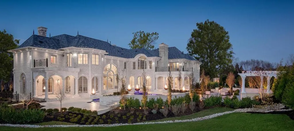 Magnificent Virginia Estate Built with Extraordinary Craftsmanship Lists for $35 Million 28 9412 Mafi Ct Exceptional Virginia Estate Showcasing World Class Architecture 29
