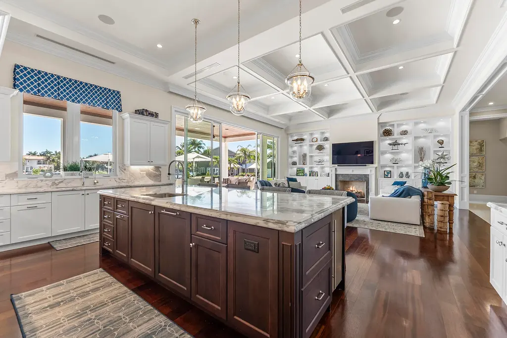 Stunning $10.5 Million British West Indies Waterfront Estate Hits the Market in Delray Beach 10 976 Cypress Drive luxury waterfront estate exterior view in Delray Beach with British West Indies architecture