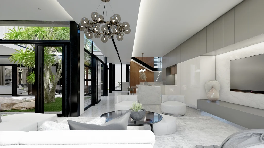 Bloemfontein Residence 49 by JK Designs Architects, A Three-Story Luxury Home Defined by Courtyards, Water, and Elevated Living 8 Bloemfontein Residence 49 by JK Designs Architects A Three Story Luxury Home Defined by Courtyards Water and Elevated Living 1