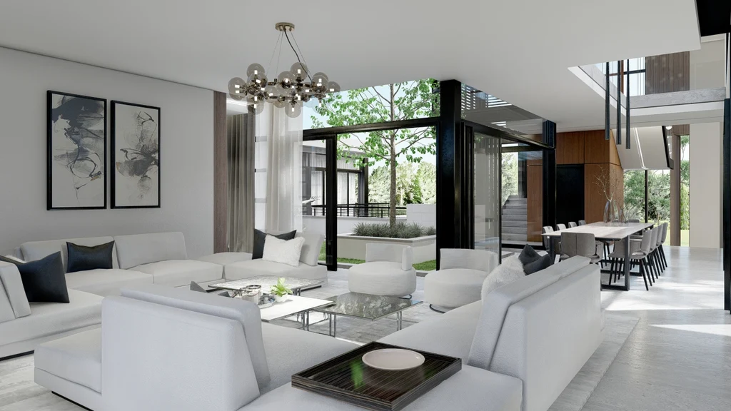 Bloemfontein Residence 49 by JK Designs Architects, A Three-Story Luxury Home Defined by Courtyards, Water, and Elevated Living 7 Bloemfontein Residence 49 by JK Designs Architects, A Three-Story Luxury Home Defined by Courtyards, Water, and Elevated Living