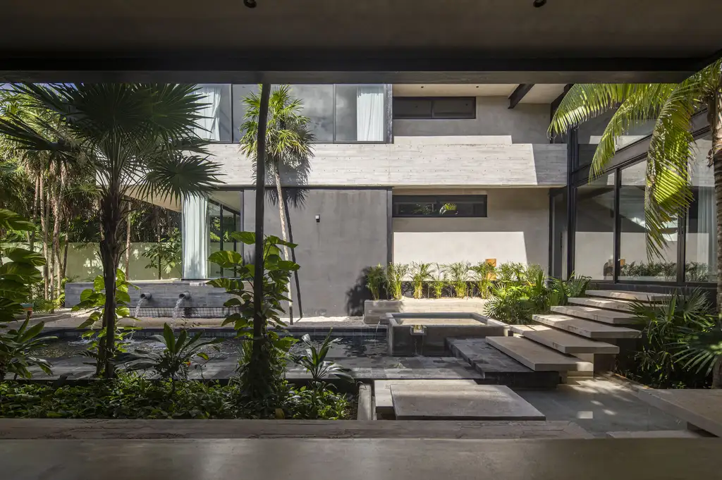 Casa Vihara by Di Frenna Arquitectos, A Tropical Residence Shaped by Water, Light, and the Rhythm of the Landscape 5 Casa Vihara by Di Frenna Arquitectos A Tropical Residence Shaped by Water Light and the Rhythm of the Landscape 7