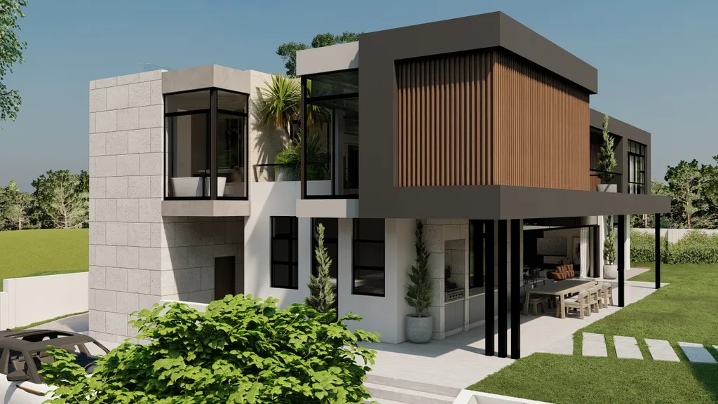 Uganda Residence by JK Designs Architects, A Contemporary Tropical Home Shaped by Timber, Stone, and Biophilic Design 1 Uganda Residence by JK Designs Architects, A Contemporary Tropical Home Shaped by Timber, Stone, and Biophilic Design