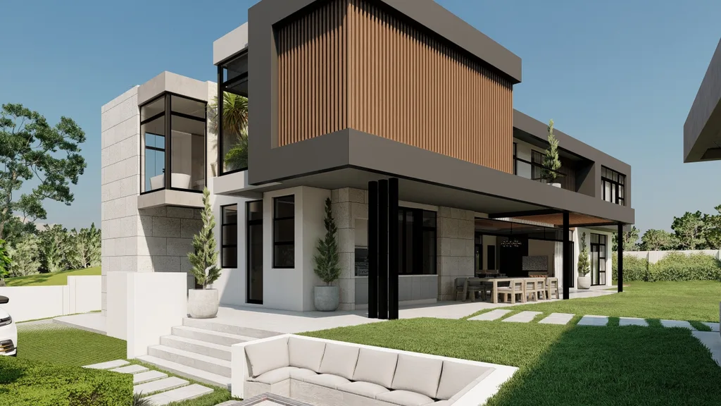 Uganda Residence by JK Designs Architects, A Contemporary Tropical Home Shaped by Timber, Stone, and Biophilic Design 2 Uganda Residence by JK Designs Architects A Contemporary Tropical Home Shaped by Timber Stone and Biophilic Design 7