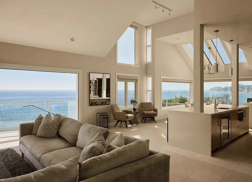 Most Expensive Homes in Malibu: 10 Trophy Listings Redefining Pricing Power 6 Malibu beachfront living room with panoramic ocean views at 28026 Sea Lane Drive