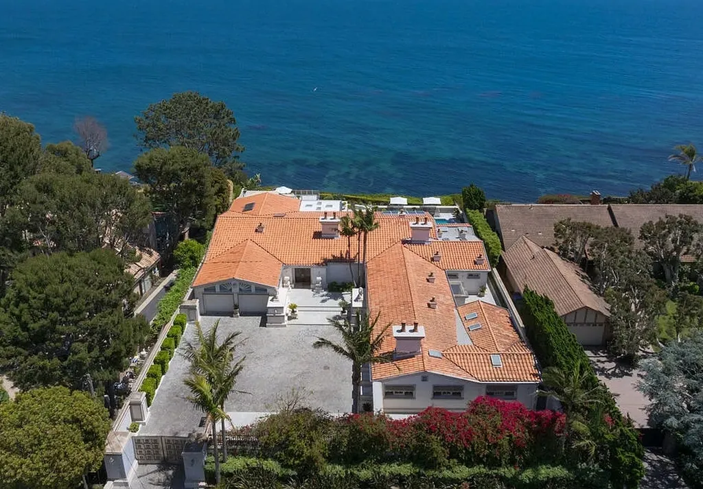 Most Expensive Homes in Malibu: 10 Trophy Listings Redefining Pricing Power 10 aerial view of Malibu Point Dume estate near Little Dume beach with ocean proximity