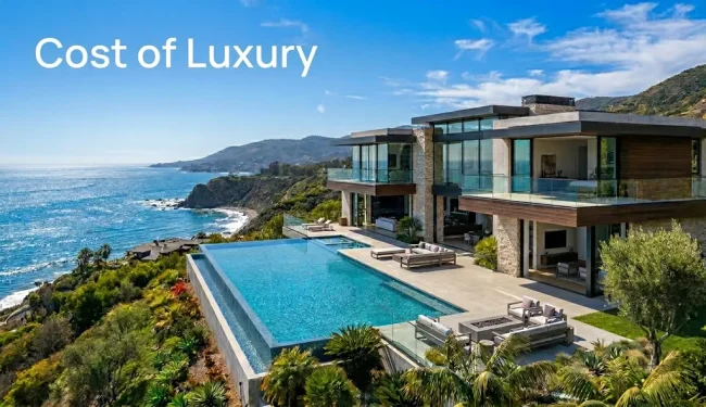 Cost of Owning a Luxury Home in California