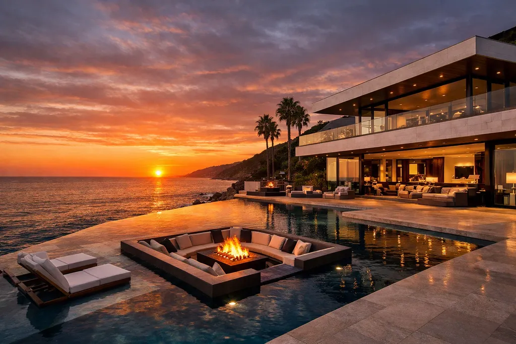 Luxury Real Estate Market Trends in California 1 Malibu oceanfront luxury mansion California