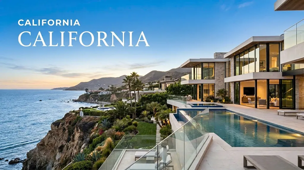 California Luxury Real Estate Market Guide 1 Luxury homes across California including Beverly Hills mansions, Malibu oceanfront estates and Los Angeles hillside properties