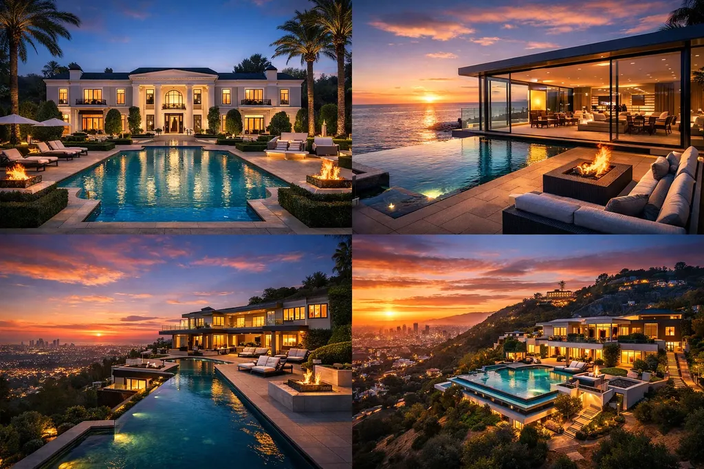 California Luxury Real Estate Market Guide 1 Luxury homes across California including Beverly Hills mansions, Malibu oceanfront estates and Los Angeles hillside properties