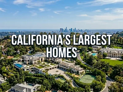Largest Homes in California and What It Really Costs to Own Them 2 Largest homes in California including Bel Air and Holmby Hills mega estates