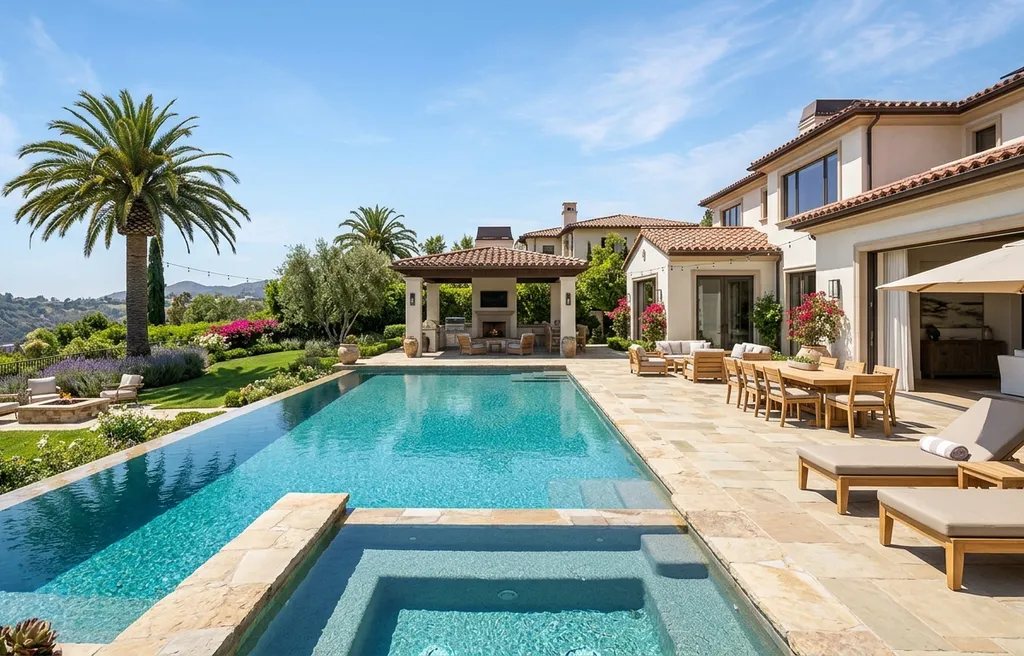 Cost of Owning a Luxury Home in California 4 luxury home maintenance landscaping California