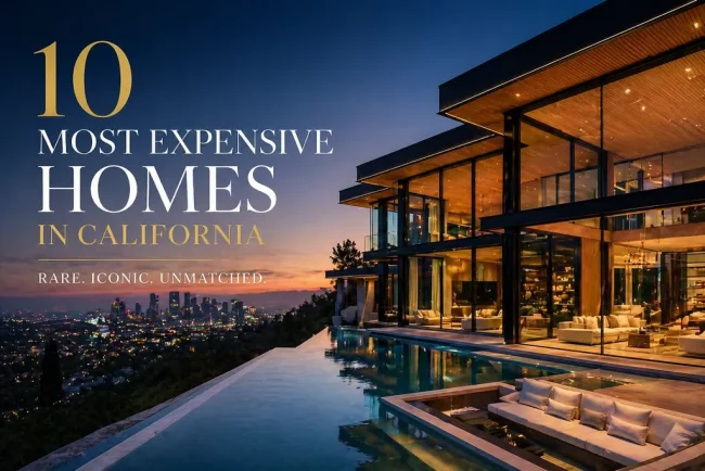 Most Expensive Homes in California