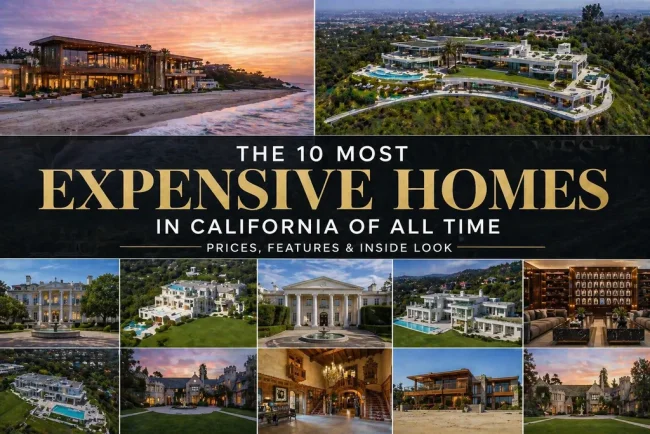 Most Expensive Homes Ever Sold in California