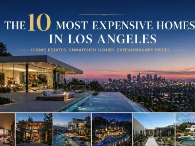 Most Expensive Homes in Los Angeles 1 most expensive homes in los angeles luxury estates skyline modern mansions collage