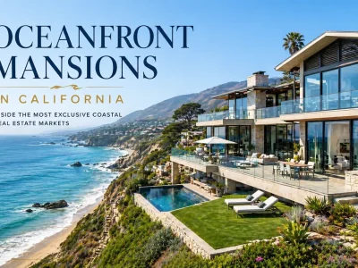 Oceanfront Mansions in California: The Ultimate Scarcity Play in American Luxury Real Estate 1 Oceanfront mansions in California overlooking the Pacific Ocean