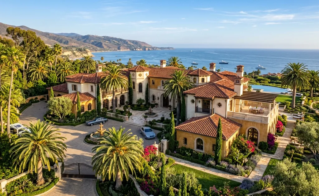 Architecture Styles of Luxury Homes in California 2 traditional luxury home California Mediterranean style