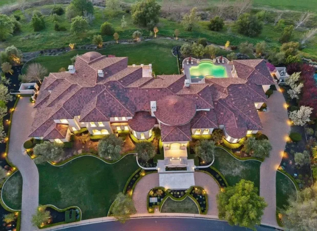 Inside a $13.5 Million Mediterranean Mansion in Ruby Hill, Pleasanton