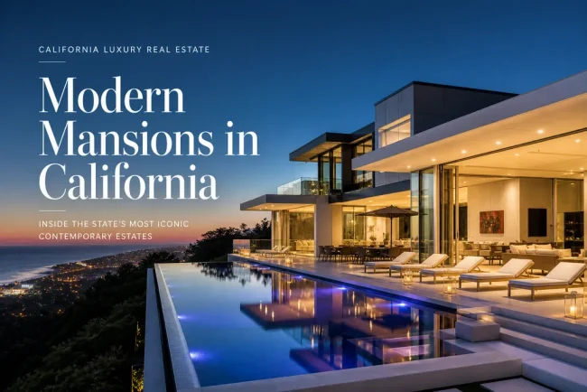 Modern Mansions in California: Where Design, Power, and Global Wealth Converge