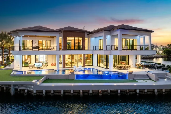 Boca Raton’s Trinity Point Estate Lists for $32.5 Million With 368 Feet of Intracoastal Frontage