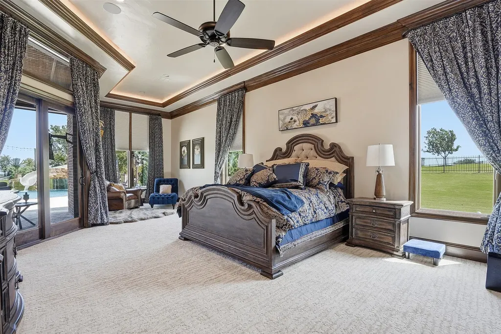 Newly Built Texas Estate With a Private Bowling Alley and Guest Residence Lists for $6.75 Million 8 Newly Built Texas Estate at 137 Angelina Dr Aledo TX 14