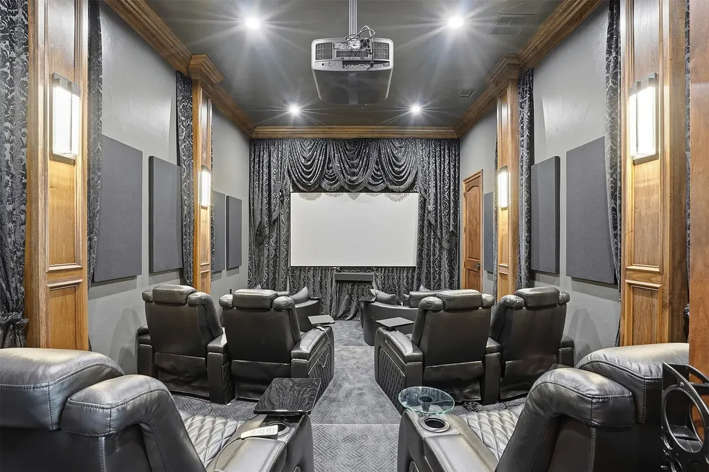 Newly Built Texas Estate With a Private Bowling Alley and Guest Residence Lists for $6.75 Million 12 Newly Built Texas Estate at 137 Angelina Dr Aledo TX 18