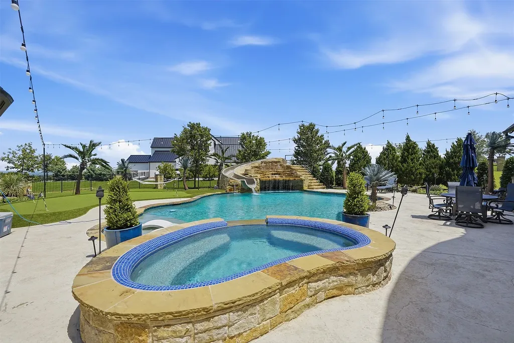 Newly Built Texas Estate With a Private Bowling Alley and Guest Residence Lists for $6.75 Million 15 Newly Built Texas Estate at 137 Angelina Dr Aledo TX 24
