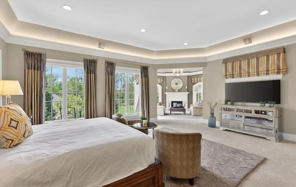 $4.95 Million Saucon Valley Estate Brings Resort-Style Luxury to One of Pennsylvania's Most Prestigious Addresses 10 1731 Red Hawk Way Bethlehem PA 18015 23