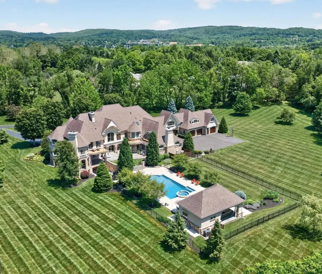 $4.95 Million Saucon Valley Estate Brings Resort-Style Luxury to One of Pennsylvania's Most Prestigious Addresses 1 1731 Red Hawk Way Bethlehem PA 18015 7