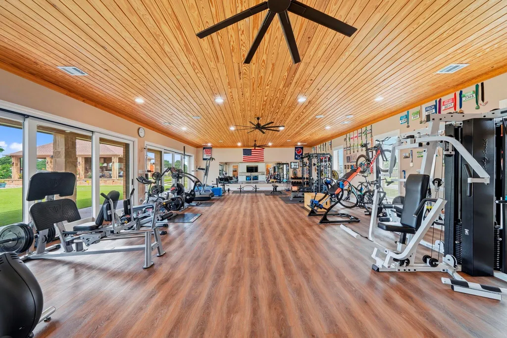 $5.75 Million Texas Estate on 10 Acres Redefines Private Resort Living in Cypress 14 21620 Schiel Rd Cypress TX 7743332