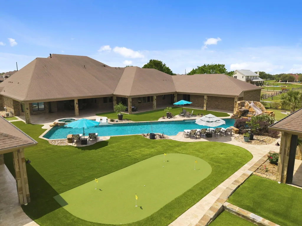 $5.75 Million Texas Estate on 10 Acres Redefines Private Resort Living in Cypress 13 21620 Schiel Rd Cypress TX 7743337