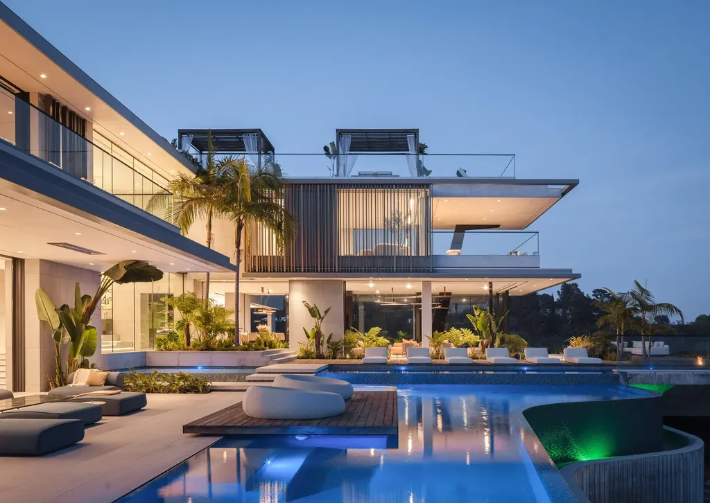 $88 Million Bel-Air Estate by SAOTA Redefines Modern Luxury With 270-Degree Views and Resort-Caliber Design 1 88 Million Bel Air Estate by SAOTA at 11005 Bellagio Pl Los Angeles 1