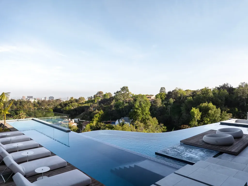$88 Million Bel-Air Estate by SAOTA Redefines Modern Luxury With 270-Degree Views and Resort-Caliber Design 16 88 Million Bel Air Estate by SAOTA at 11005 Bellagio Pl Los Angeles 26