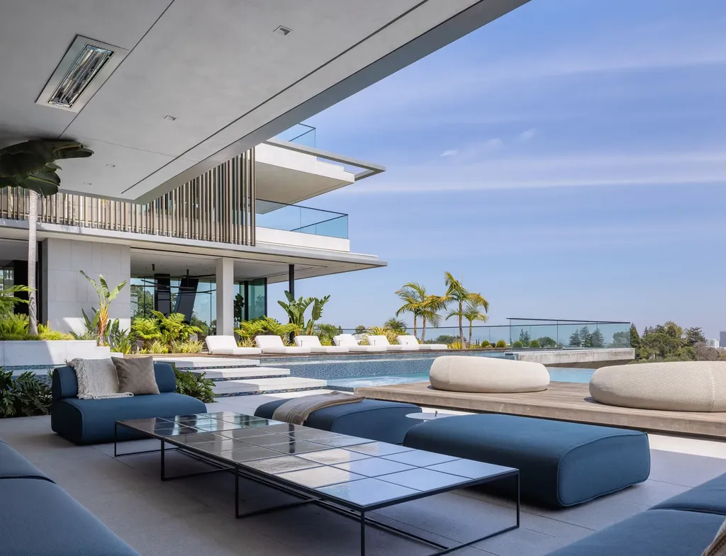 $88 Million Bel-Air Estate by SAOTA Redefines Modern Luxury With 270-Degree Views and Resort-Caliber Design 13 88 Million Bel Air Estate by SAOTA at 11005 Bellagio Pl Los Angeles 3