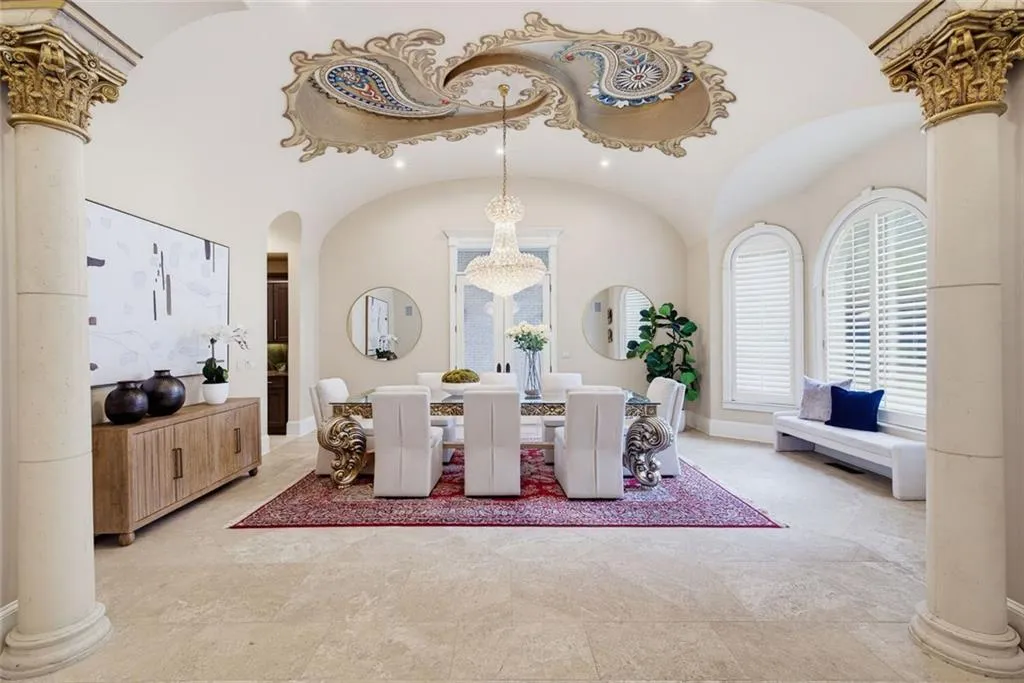 Atlanta's Grand Mediterranean Estate Returns to the Market After a Remarkable Restoration for $6.995 Million 7 Atlantas Grand Mediterranean Estate at 4561 Northside Dr NW Sandy Springs GA 10
