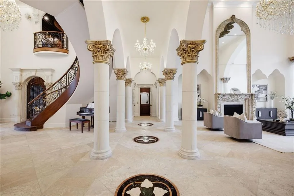 Atlanta's Grand Mediterranean Estate Returns to the Market After a Remarkable Restoration for $6.995 Million 5 Atlantas Grand Mediterranean Estate at 4561 Northside Dr NW Sandy Springs GA 11