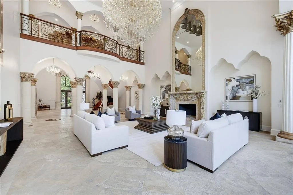 Atlanta's Grand Mediterranean Estate Returns to the Market After a Remarkable Restoration for $6.995 Million 9 Atlantas Grand Mediterranean Estate at 4561 Northside Dr NW Sandy Springs GA 14