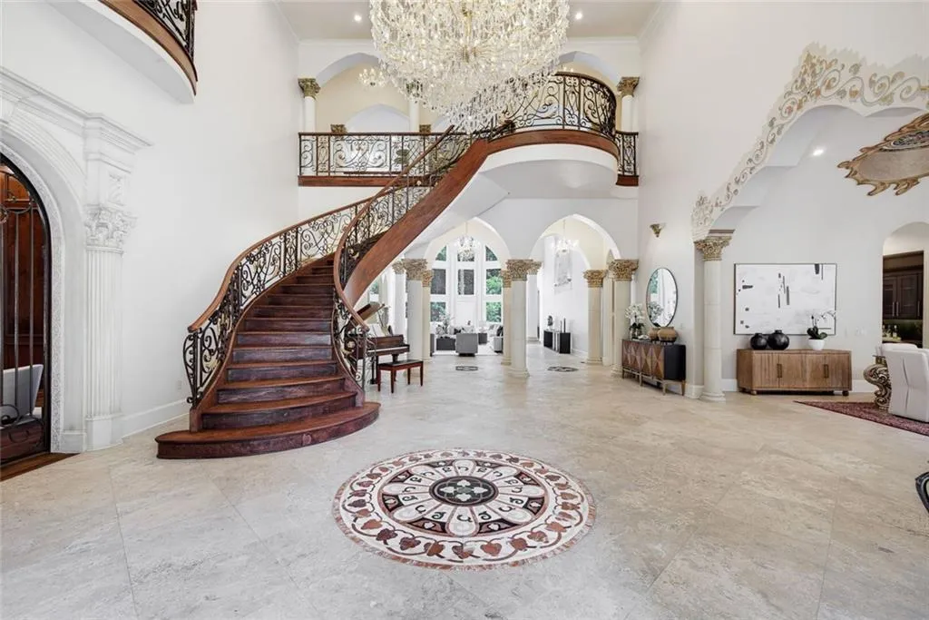 Atlanta's Grand Mediterranean Estate Returns to the Market After a Remarkable Restoration for $6.995 Million 4 Atlantas Grand Mediterranean Estate at 4561 Northside Dr NW Sandy Springs GA 5