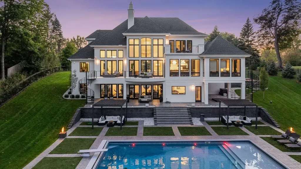Exceptional $5.25 Million French Country Estate on Lake Minnetonka's Coveted North Arm Offers Turnkey Resort Living 3 Exceptional French Country Estate at 940 N Arm Dr Mound MN 5536401 40