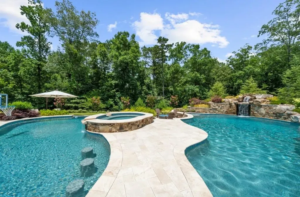 $8.75 Million French Country Estate in Milton Delivers Resort Living in One of Georgia's Premier Gated Communities 17 French Country Estate at 570 Lost River Bnd Milton GA 48