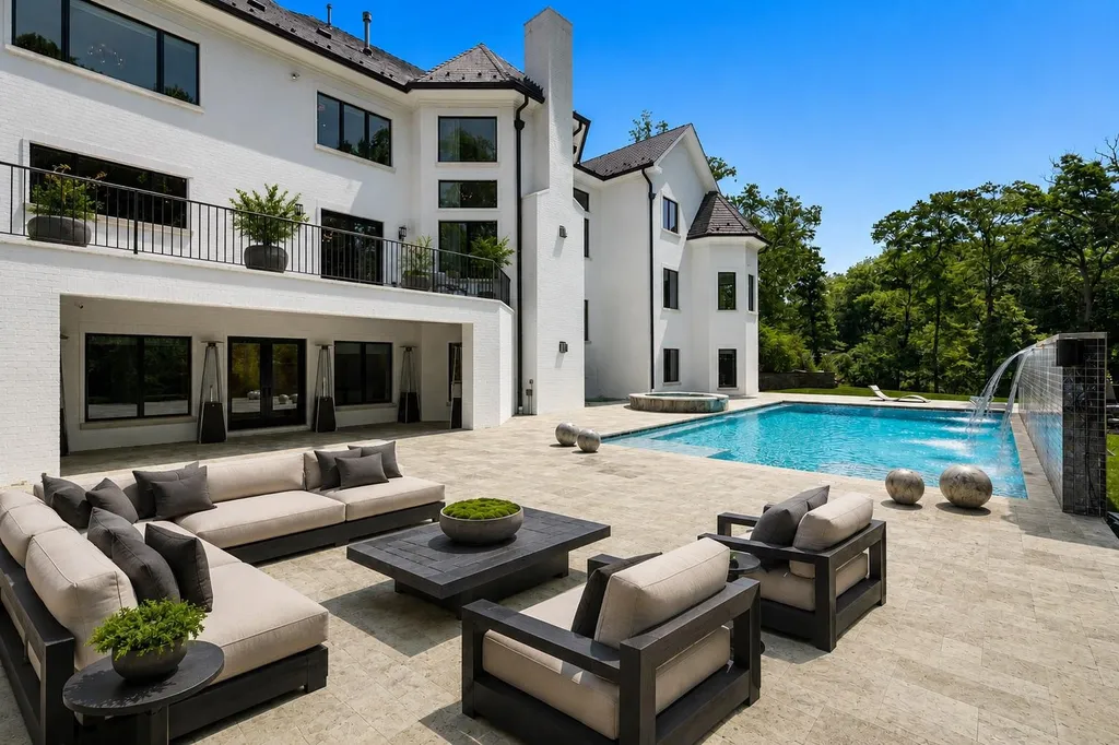French Normandy Estate Near Washington, D.C. Brings Embassy-Caliber Luxury to McLean for $9.5 Million 17 French Normandy Estate Near Washington D.C at 1332 McCay Ln McLean VA 2210102 24