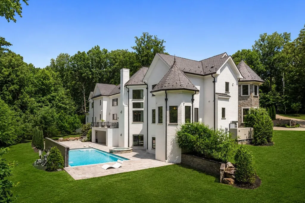 French Normandy Estate Near Washington, D.C. Brings Embassy-Caliber Luxury to McLean for $9.5 Million 3 French Normandy Estate Near Washington D.C at 1332 McCay Ln McLean VA 2210102 25